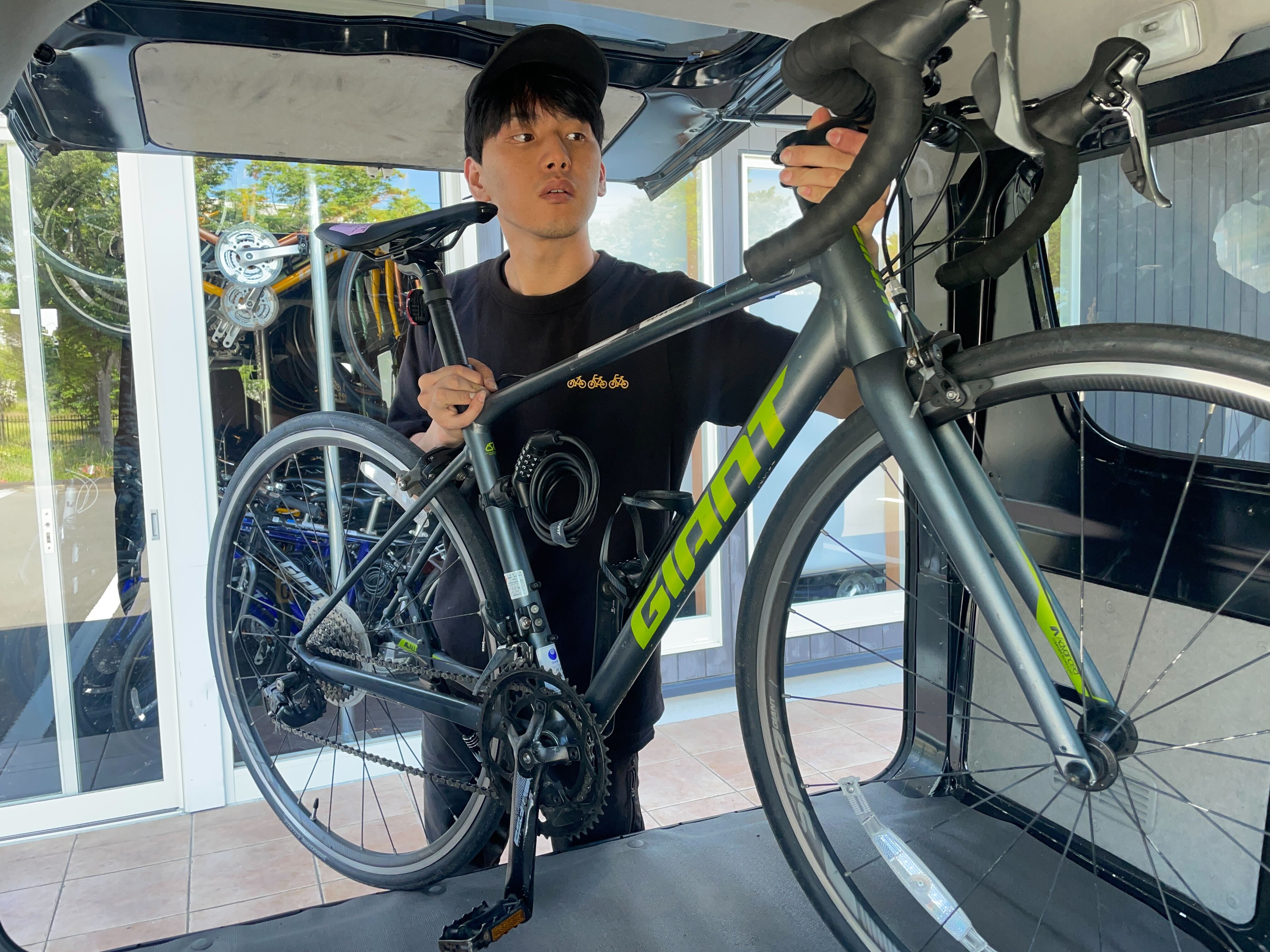 車両のスペック点検と稼働データの確認
